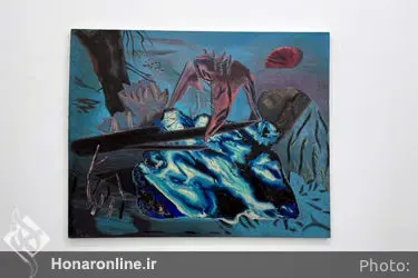 نمایشگاه آثار غزال خطیبی در گالری اُ