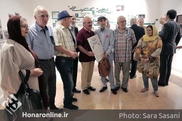 نمایشگاه نقاشی‌ اسماعیل خلج در خانه هنرمندان