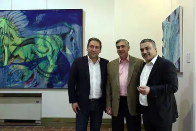 نمایشگاه آثار ناصر عزیزی در آرت سنتر باغ