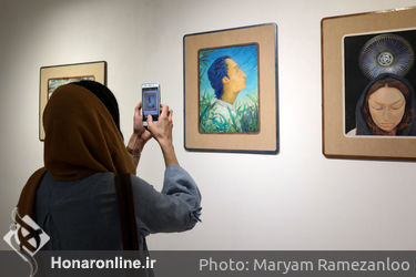 نمایشگاه نقاشی کریم اسکندری در نگارخانه نگر
