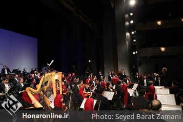 کنسرت ارکستر سمفونیک تهران به رهبری و مدیریت هنری شهرداد روحانی