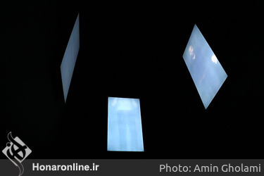 نمایشگاه آثار تورج خامنه‌زاده در پاسیو محسن