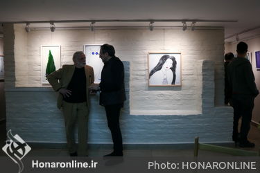 نمایشگاه نقاشی پشت شیشه بهرام دبیری درگالری گلستان