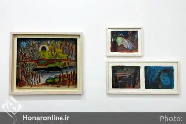 نمایشگاه آثار غزال خطیبی در گالری اُ