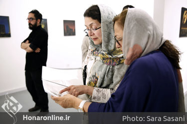 افتتاحیه‌ی نمایشگاه نقاشی‌های ثمیلا امیرابراهیمی در گالری هور