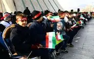 گردهمایی کودکان و نوجوانان تهرانی در میدان آزادی به یاد سردار دل‌ها