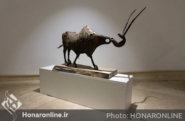 نمایشگاه مجسمه‌ های عارف رودباری در گالری کاما