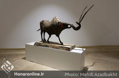 نمایشگاه مجسمه‌ های عارف رودباری در گالری کاما