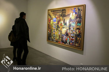 افتتاحیه دهمین نمایشگاه منتخب نسل نو در گالری شیرین