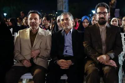 محمود واعظی: دولت در ایجاد فضای شادی در کشور جدی است / بازدید رئیس دفتر رئیس جمهور از کنسرت خیابانی ارکستر سازهای ملی
