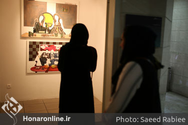 نمایشگاه نقاشی منوچهر سلطانی در گالری ویستا پلاس