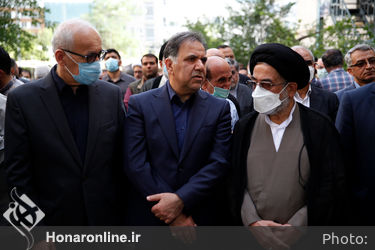 مراسم تشییع پیکر حجت‌الاسلام سید محمود دعایی