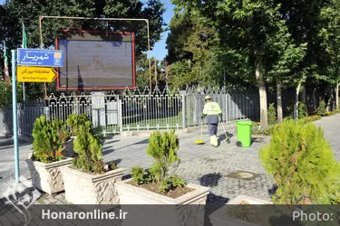 افتتاحیه پیاده‌راه استاد شهریار