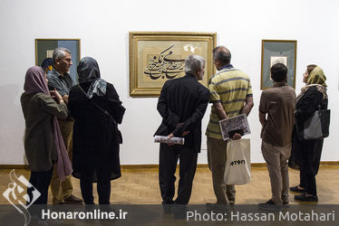 نمایشگاه آثار چهره های ماندگار ایران در فرهنگسرای نیاوران
