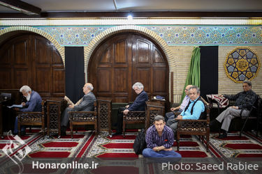 مراسم ختم زنده‌یاد استاد پرویز بهرام در مسجد بلال