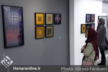 نمایشگاه سری‌گرافى‌هاى ویکتور وازارلى در گالری ثالث
