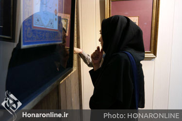 نمایشگاه دستخط پنج در فرهنگسرای بانو