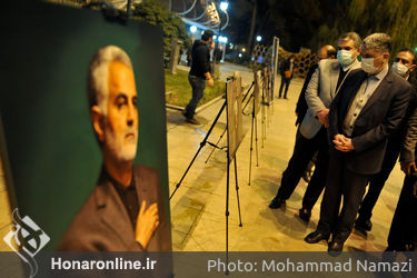 آیین پایانی نمایشگاه و جایزه عکس بنیاد رودکی « روایت سرباز » ویژه بزرگداشت اولین سالگرد عروج شهید قاسم سلیمانی»