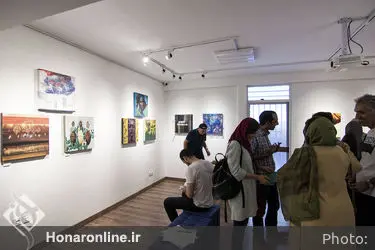 نمایشگاه گروهی "روی دیگر پنجره" در گالری دارگون
