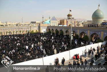مراسم اربعین حسینی در حرم مطهر حضرت عبدالعظیم حسنی(ع)‎