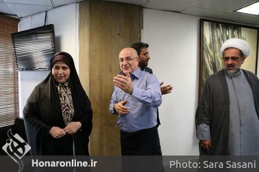 بازدید نمایندگان مجلس شورای اسلامی از موزه هنرهای معاصر