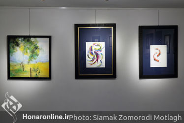افتتاحیه نمایشگاه نقاشی رضا محیط در گالری مژده
