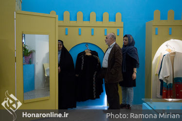 ویترین ملی جشنواره مد و لباس فجر در برج میلاد 