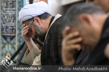 مراسم عزاداری اباعبدالله الحسین (ع) در معاونت امور هنری وزارت ارشاد