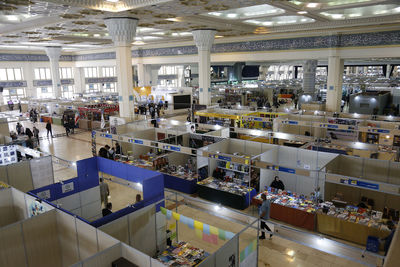 عملیات اجرایی آماده‌سازی سی‌وپنجمین نمایشگاه بین‌المللی کتاب تهران آغاز شد 