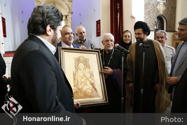 مراسم تجلی دوستی و الفت مسلمانان و مسیحیان 