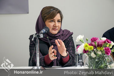 شکان زهرایی پنجمین روز نشست "هفته هنر تیر " در کافه گودو یاس