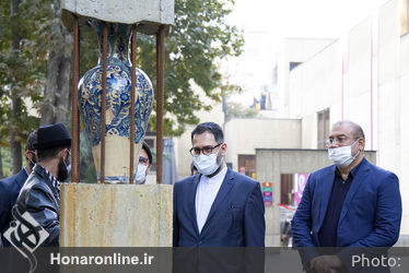 افتتاحیه یازدهمین دوسالانه ملی سرامیک ایران در فرهنگسرای نیاوران