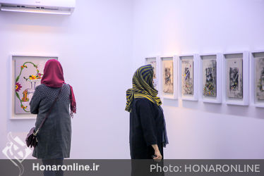 نمایشگاه آثار مولود عکاف زاده در گالری ژاله
