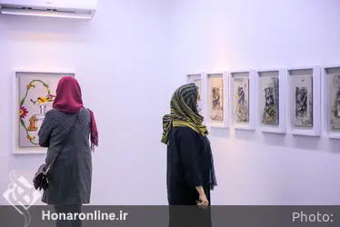 نمایشگاه آثار مولود عکاف زاده در گالری ژاله