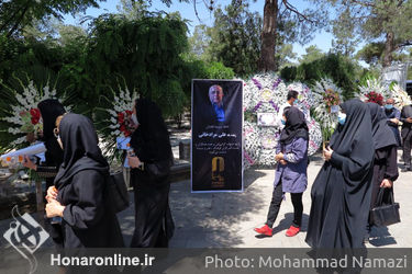  تشییع پیکر علی مرادخانی، معاون سابق امور هنری وزارت فرهنگ و ارشاد اسلامی