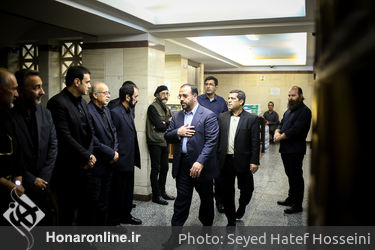 مراسم ختم سیدضیاءالدین دری در مسجد جامع شهرک غرب