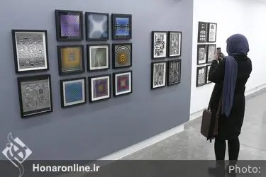 نمایشگاه سری‌گرافى‌هاى ویکتور وازارلى در گالری ثالث