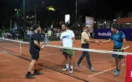 رقابت پویا آریانپور و امیر جدیدی در جام تنیس رمضان / درخشش هنرمندان در مسابقات تنیس روی خاک