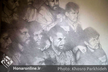 نمایشگاه نقاشی های مژگان بختیاری در گالری اثر