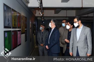 بازدید وزیر فرهنگ و ارشاد اسلامی از سیزدهمین جشنواره هنرهای تجسمی فجر