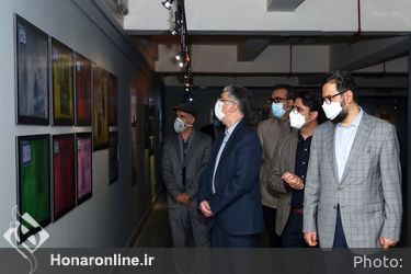 بازدید وزیر فرهنگ و ارشاد اسلامی از سیزدهمین جشنواره هنرهای تجسمی فجر