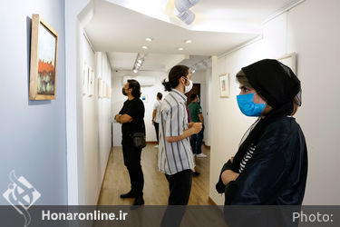 نمایشگاه آثار پایا ودادی در گالری بهارک