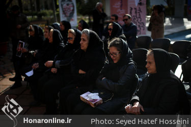 تشییع پیکر منوچهر لشگری در خانه ی هنرمندان