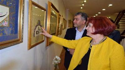 Iranian calligraphy exhibition underway in Ankara