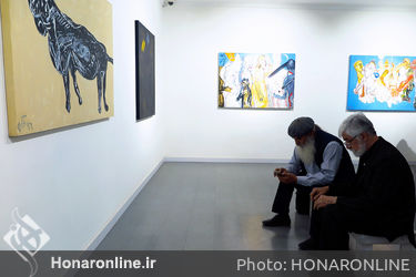 نمایشگاه نقاشی های فرشید ملکی در گالری هور