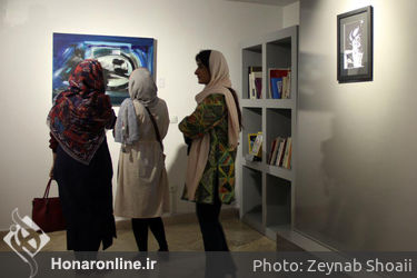 افتتاحیه‌ی نمایشگاه نقاشی‌های علی سلطانی در گالری سهراب