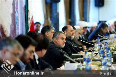 نخستین نشست فصلی مدیران با حضور معاون رئیس جمهورورئیس سازمان مدیریت وبرنامه ریزی و وزیر فرهنگ وارشاد اسلامی