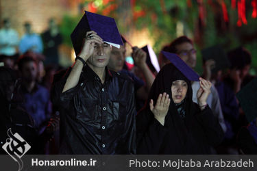 مراسم احیاء شب نوزدهم ماه مبارک رمضان در خانه هنرمندان