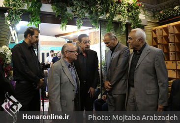 مراسم ختم زنده یاد حسین عرفانی در مسجد بلال