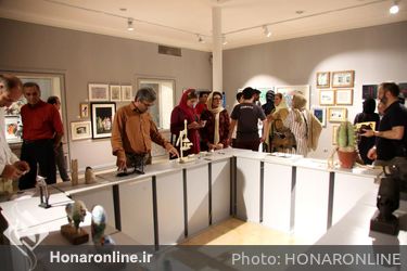 دومین بازار آثار هنری در خانه هنرمندان